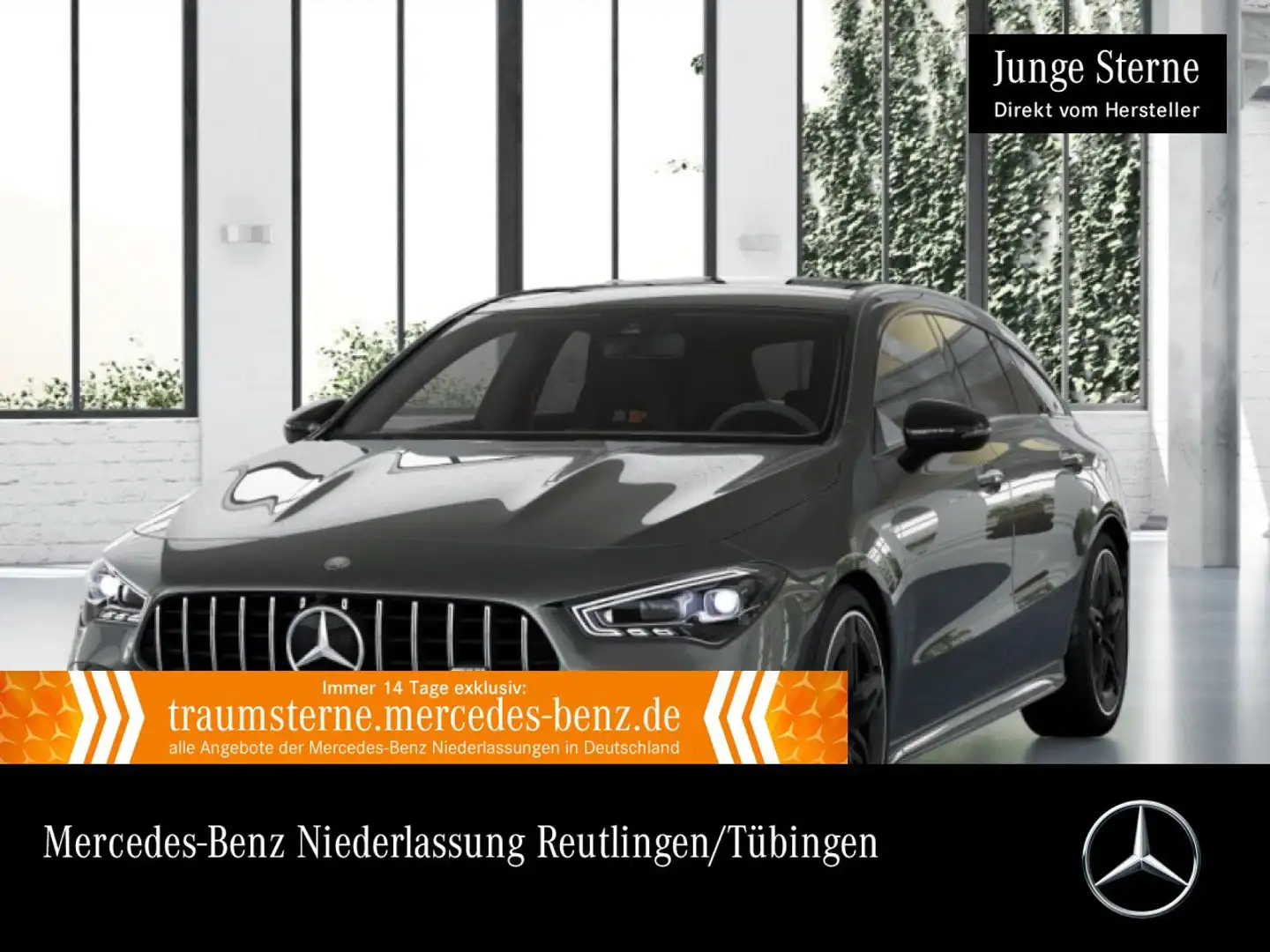 Mercedes-Benz CLA 35 AMG CLA 35 4M AMG+PANO+AHK+MULTIBEAM+KAMERA+TOTW+8G Grau - 1