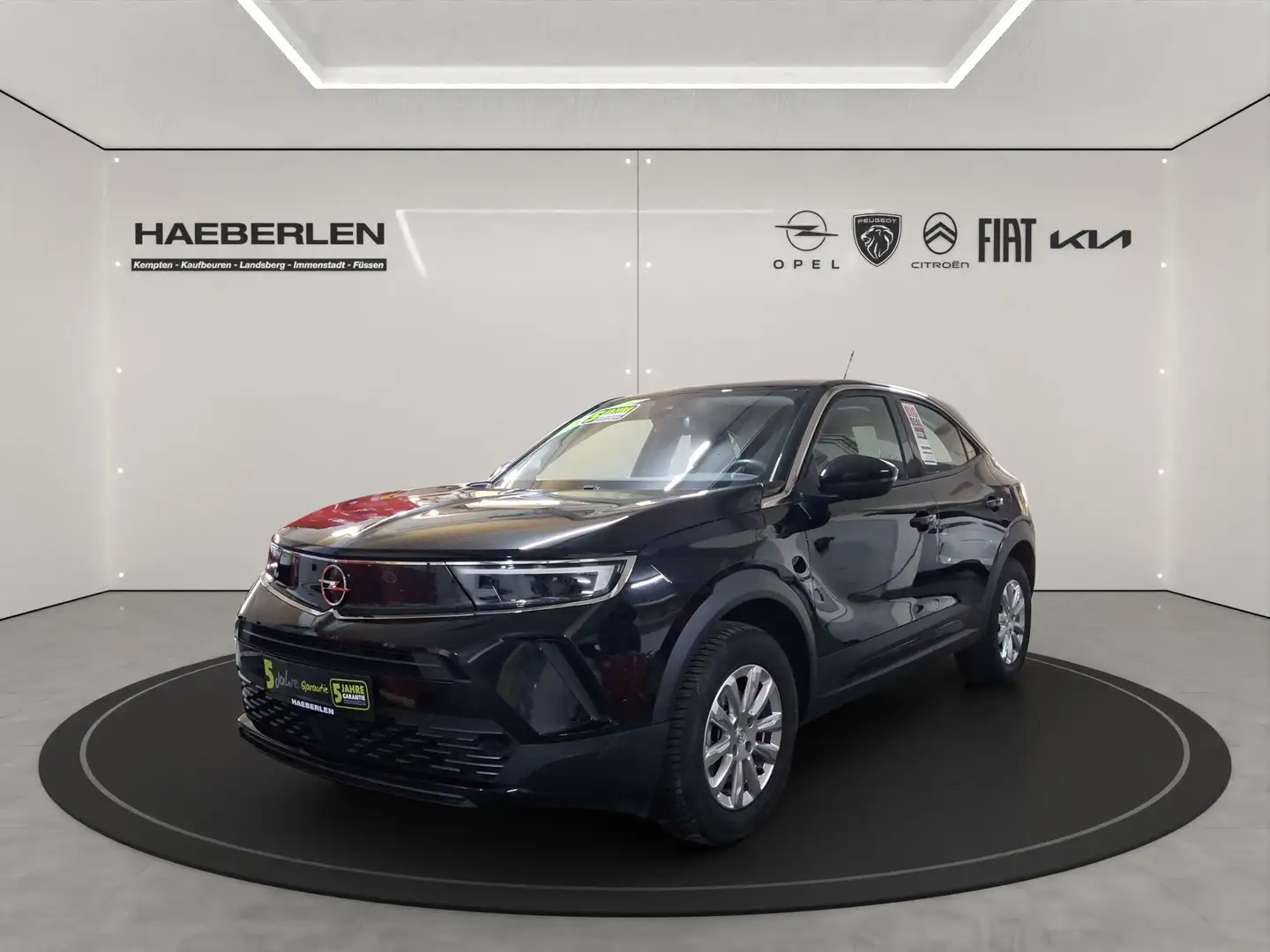 Opel Mokka 1.2 Turbo Edition LED+Fernlichtass.+LM+AUT Zwart - 2