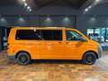 Volkswagen T5 Kombi T5 LANG 9-SITZE KLIMA AHK 1.HAND/BEHÖRDE SCHECKHEF Orange - thumbnail 2