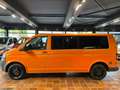 Volkswagen T5 Kombi T5 LANG 9-SITZE KLIMA AHK 1.HAND/BEHÖRDE SCHECKHEF Orange - thumbnail 7