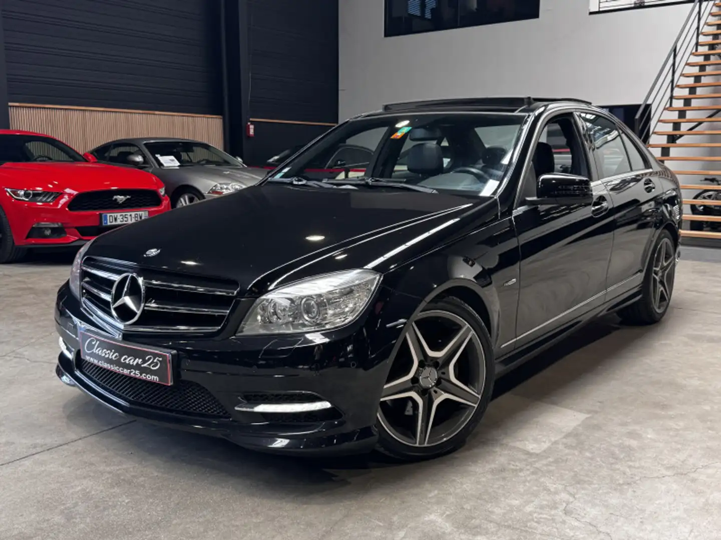 Mercedes-Benz C 350 350 CDI BE AVANTGARDE 4 MATIC 7G-TRONIC Noir - 1