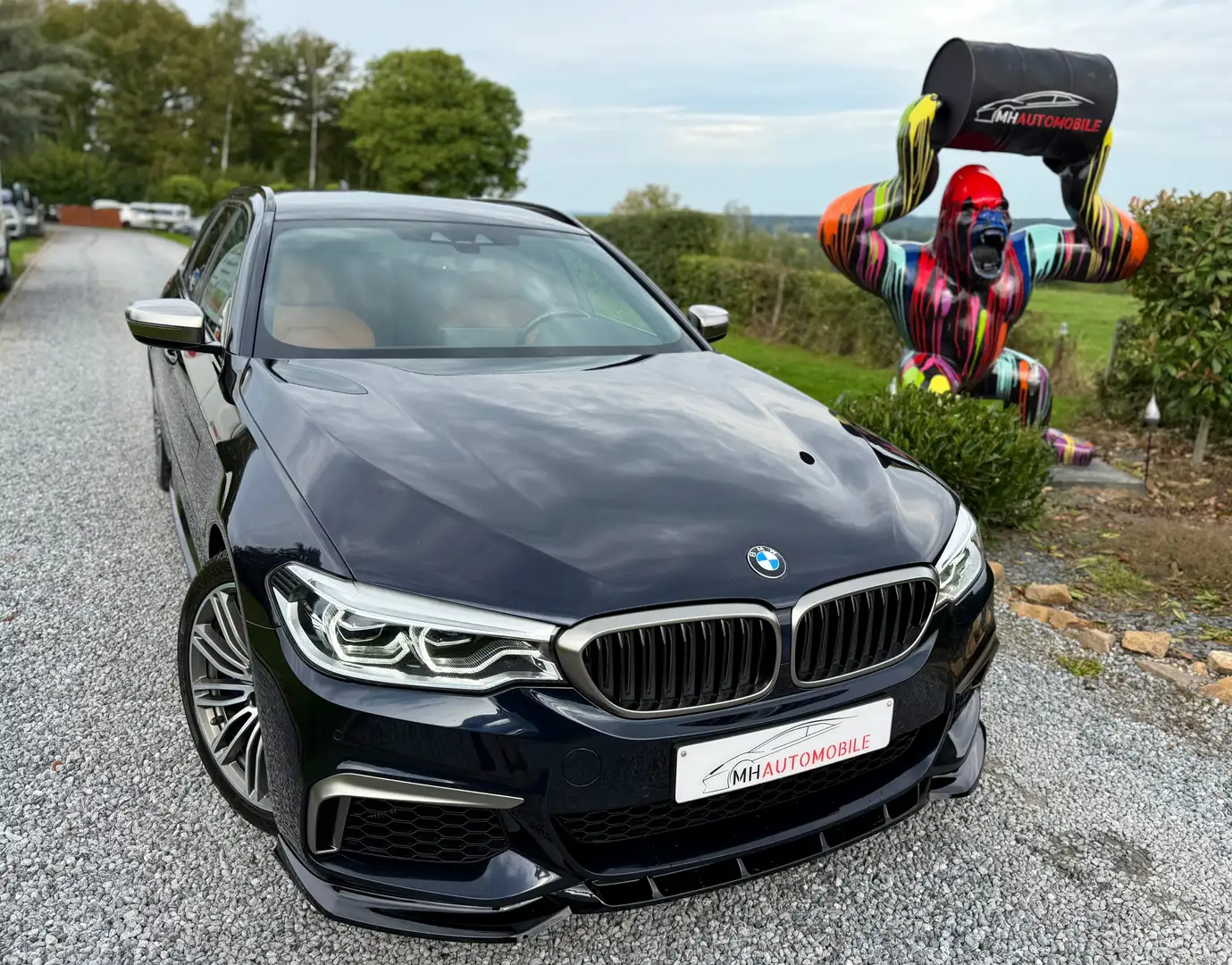 BMW 550 M550 dXAS Nero - 2