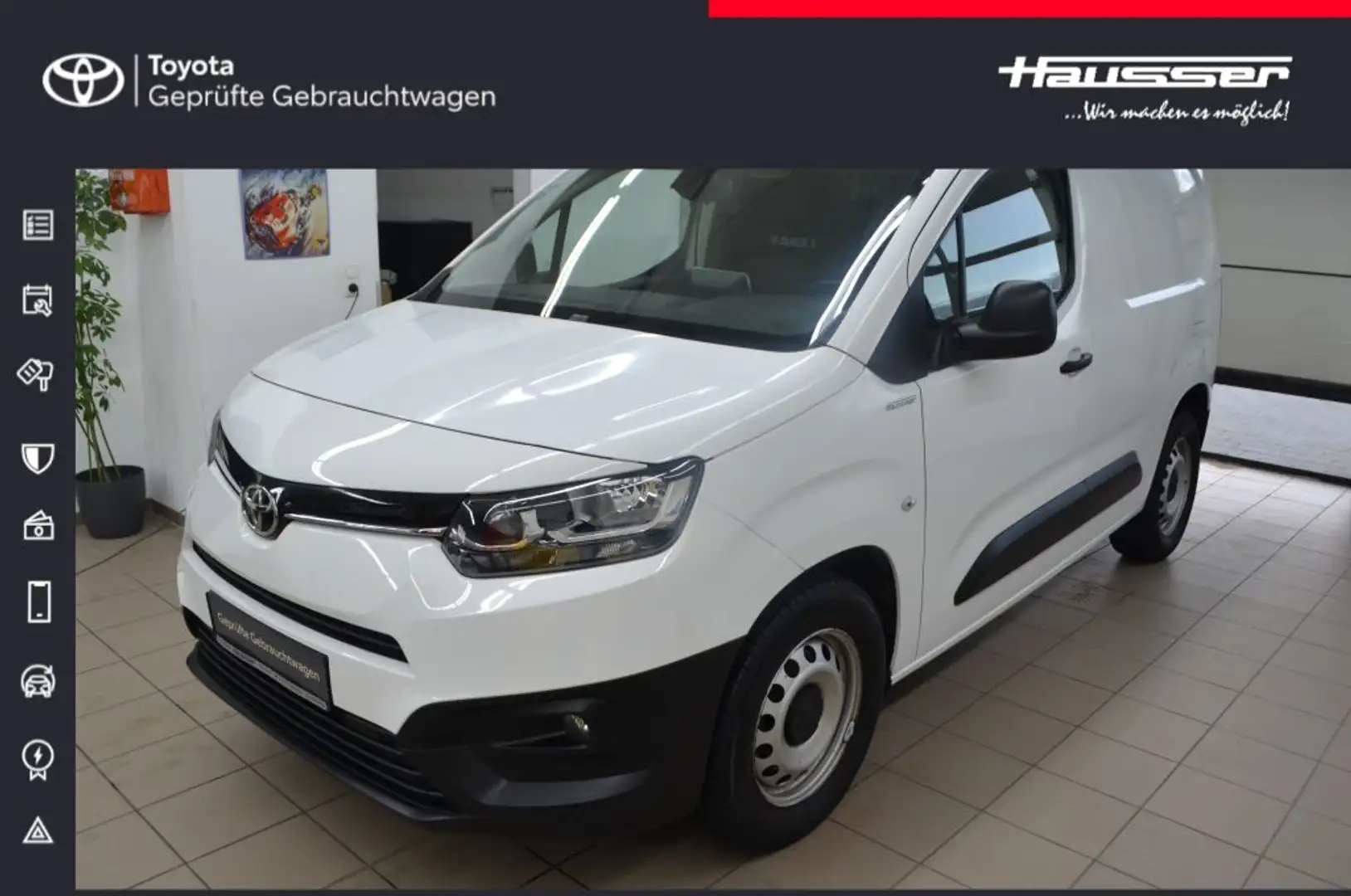 Toyota Proace City L1 1,5D Launch Ed.+AHK*APPLE-CARPLAY Weiß - 1