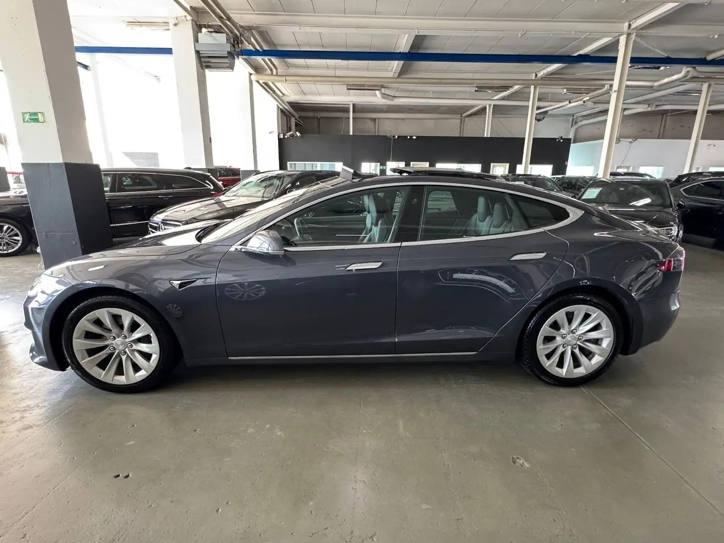 Tesla Model S 100 D AWD SPORT PANO CARBON LUFTFEDERUNG Gris - 2