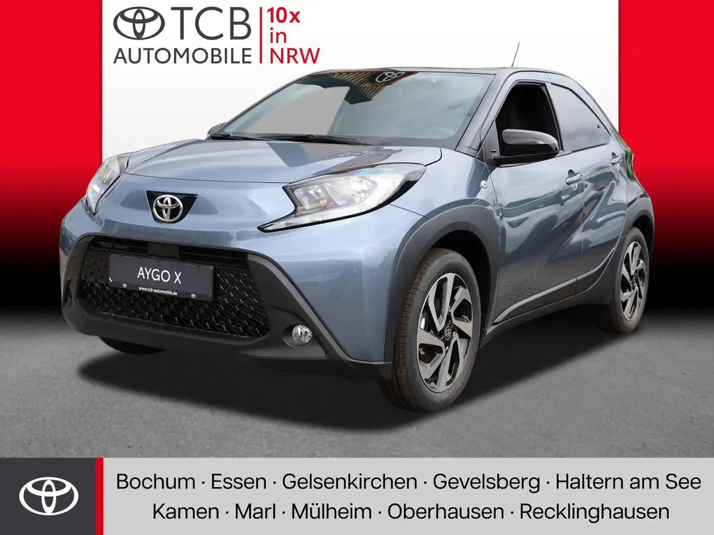 Toyota Aygo X 1.0 Teamplayer Gris - 1