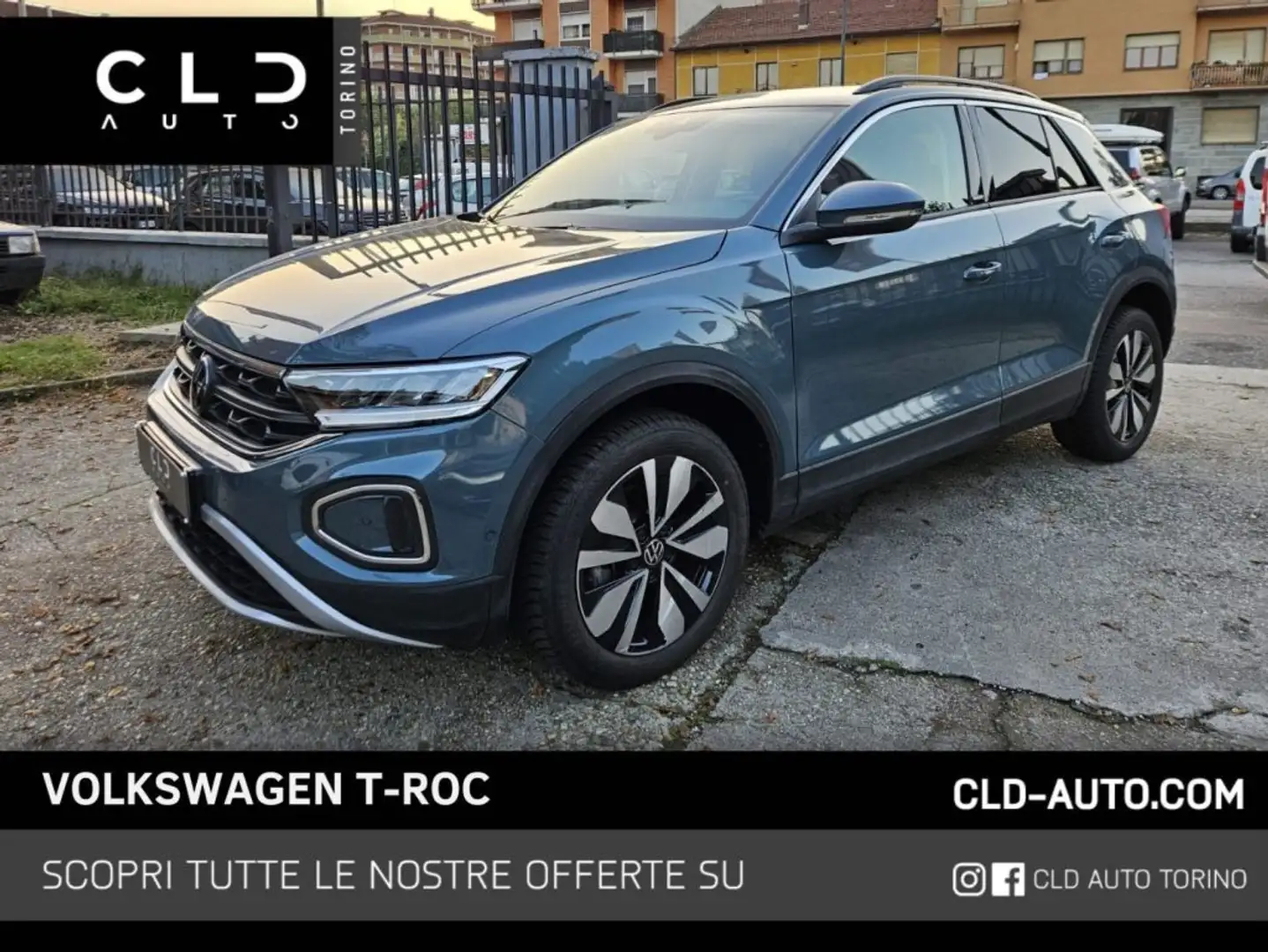 Volkswagen T-Roc 1.5 TSI ACT Blu/Azzurro - 1