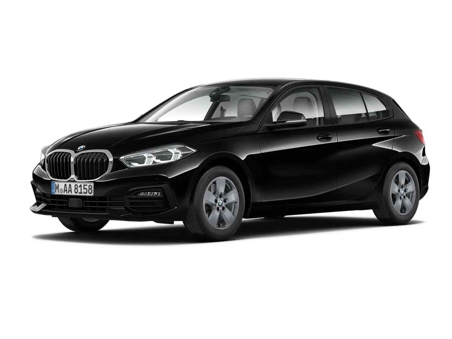 BMW 118 i Lim. Advantage LED HuD Navi CarPlay AHK SH Schwarz - 1