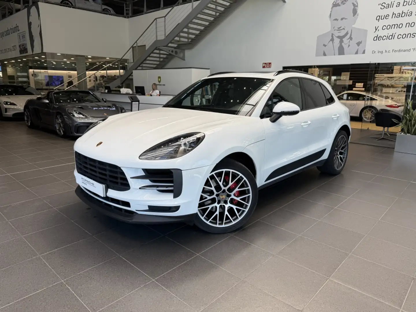 Porsche Macan S Aut. Blanc - 1