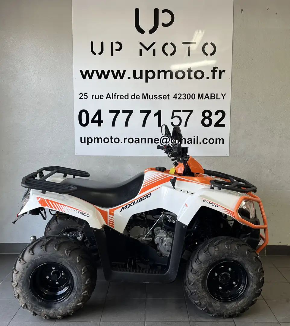Kymco MXU 300 Blanc - 1