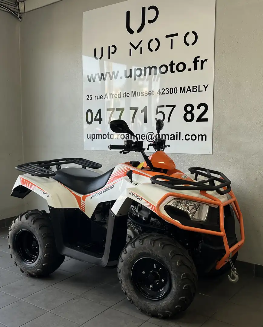 Kymco MXU 300 Blanc - 2