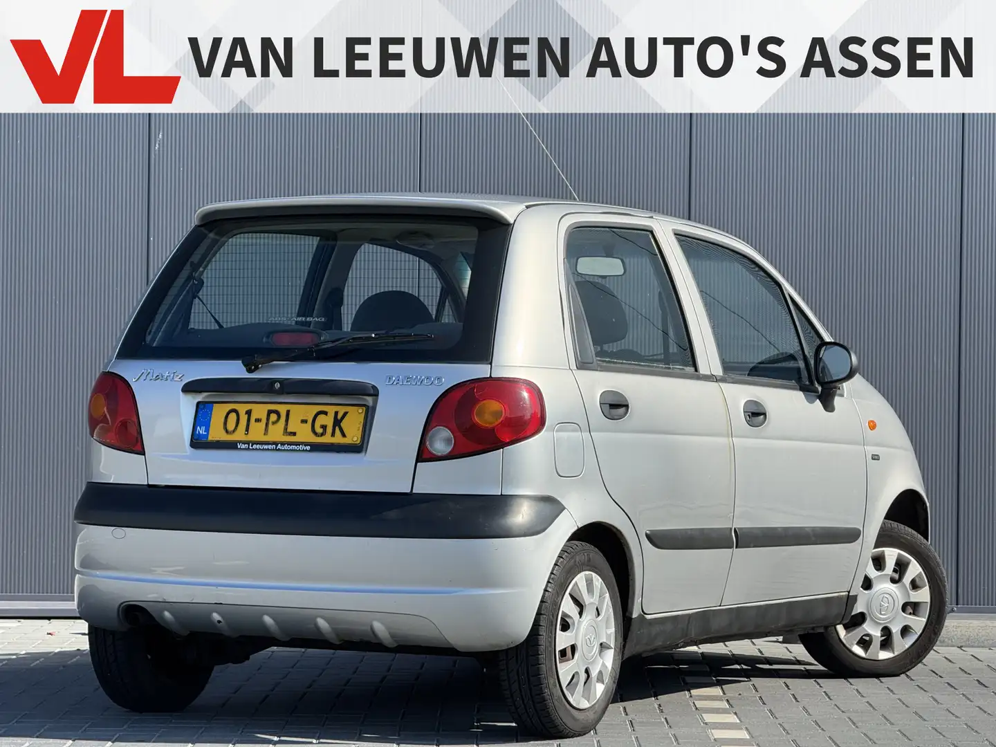 Chevrolet Matiz 1.0 Style | APK 22-09-2026 | NAP! | Airco | Elektr Grijs - 2