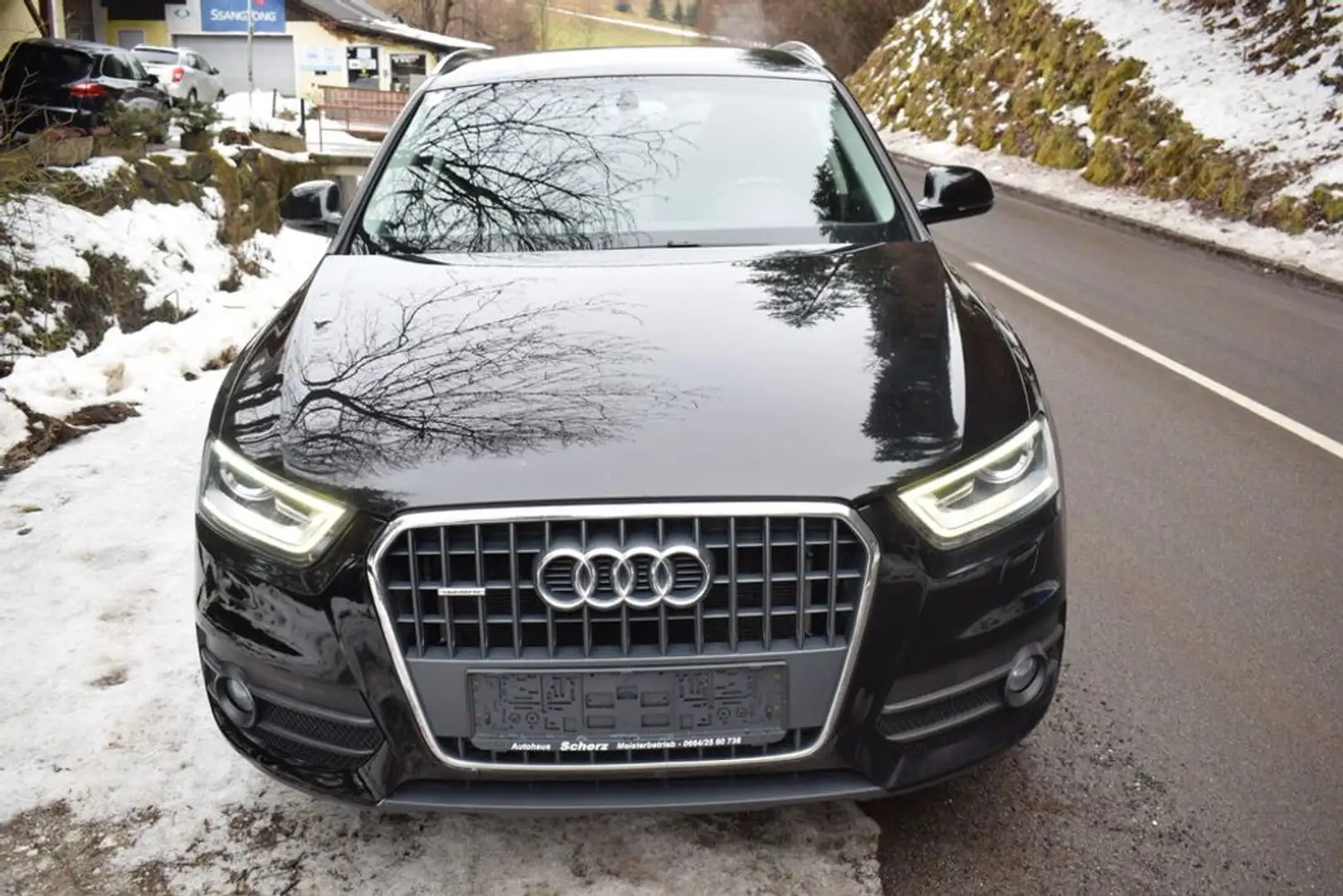 Audi Q3 2.0 TDI quattro wie neu Schwarz - 1