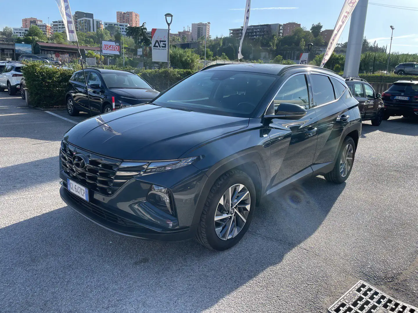 Hyundai TUCSON Tucson 1.6 T-GDI 48V XLine Bleu - 1