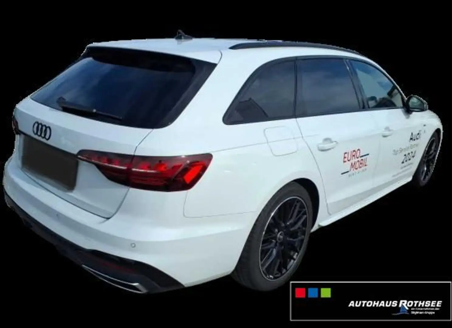 Audi A4 Avant S-line 35 TDI S-tronic ACC+AHK+LED+NAVI Blanc - 2