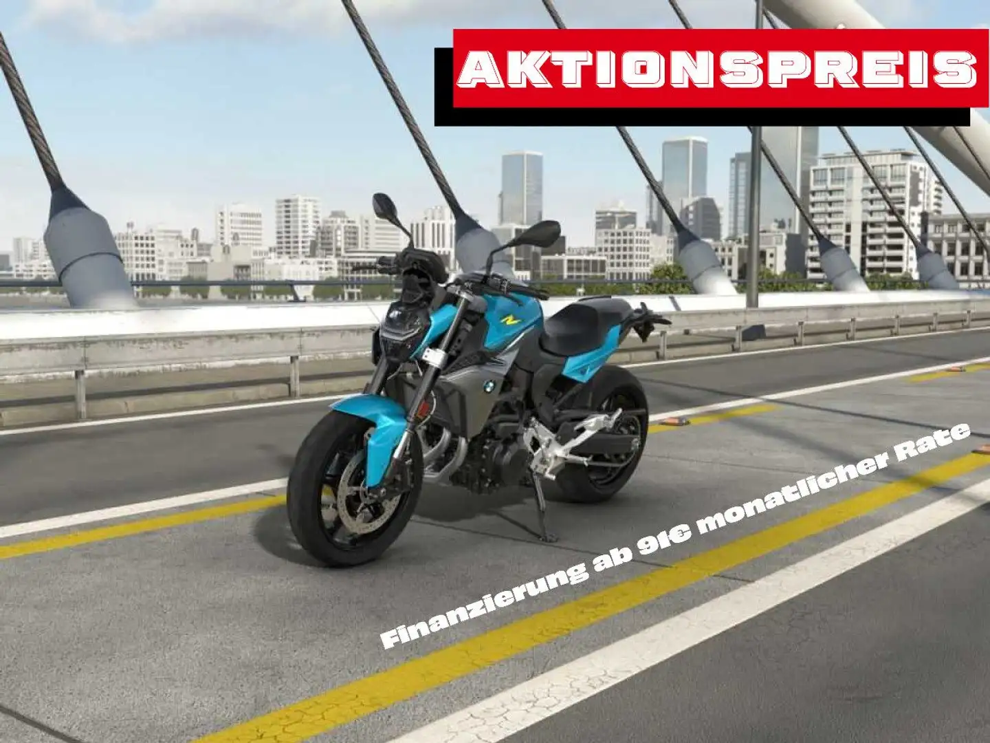 BMW F 900 R Aktion LED ASC DTC ABS Pro Connectivit Blau - 2