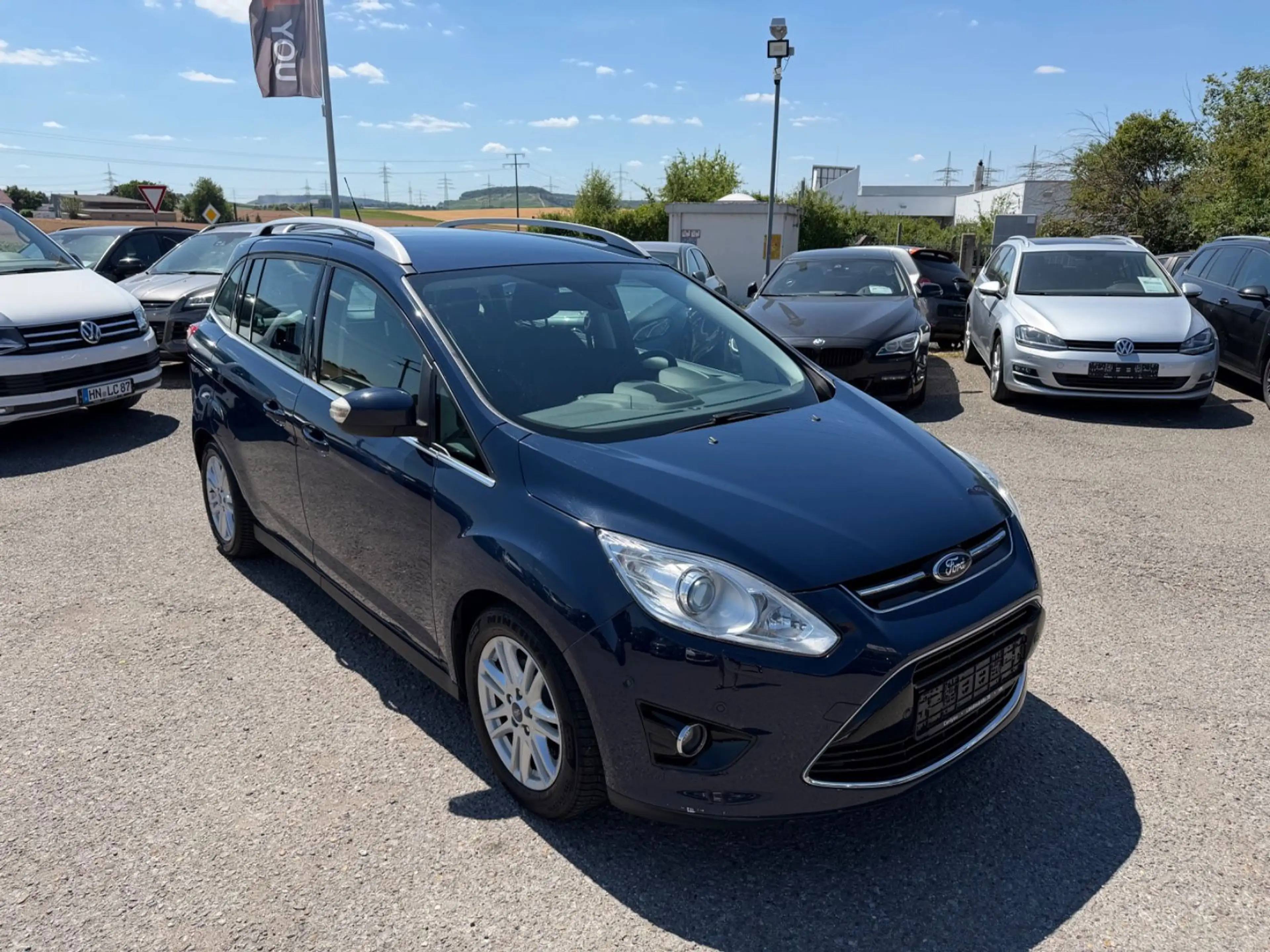Ford Grand C-Max Grand C-MAX Titanium 2.Hand Navi Kamera AHK SHG — photo 3