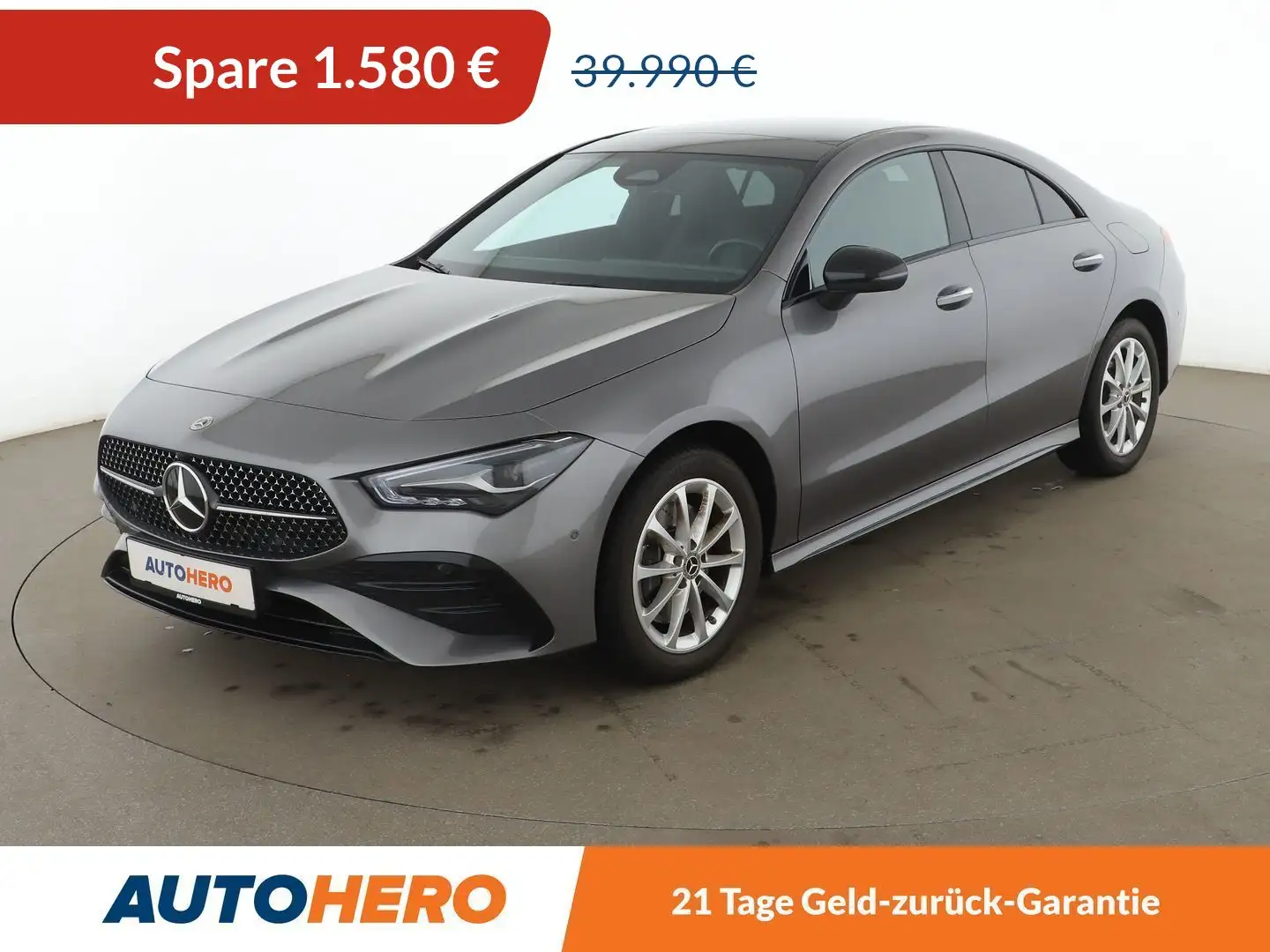 Mercedes-Benz CLA 250 CLA 250e AMG Line Aut.*NAVI*LED*TEMPO*PANO*CAM*PDC Grau - 1