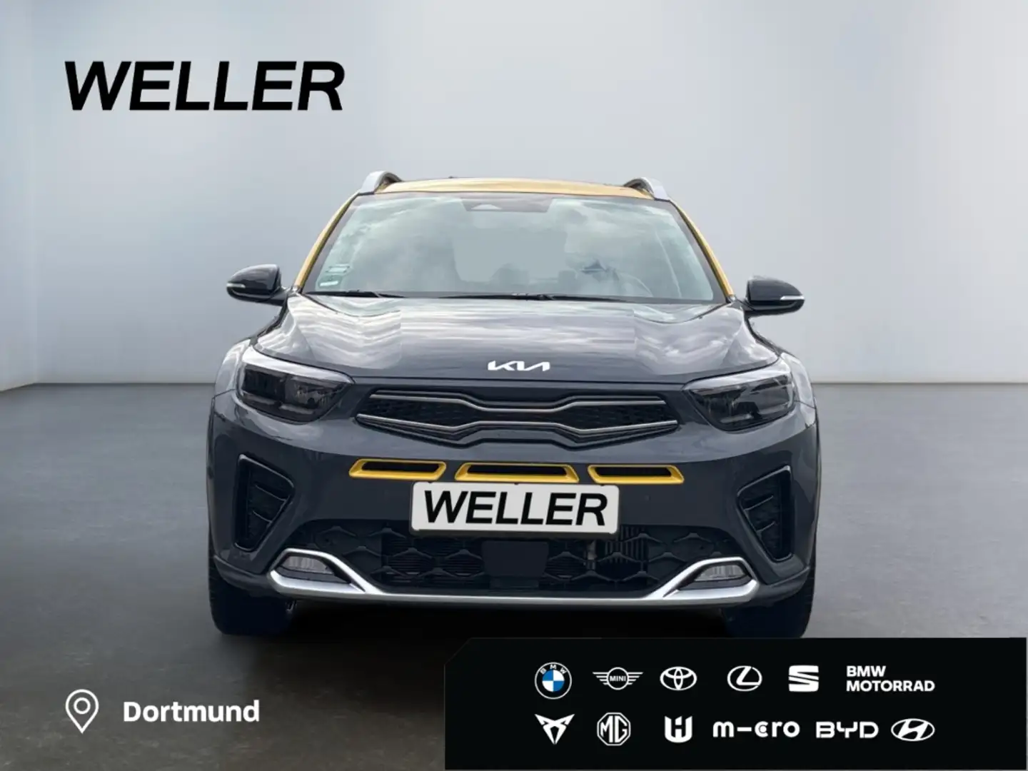 Kia Stonic 1.0 T Mild Hybrid DCT7 GT Line *Allwetter* Grau - 2