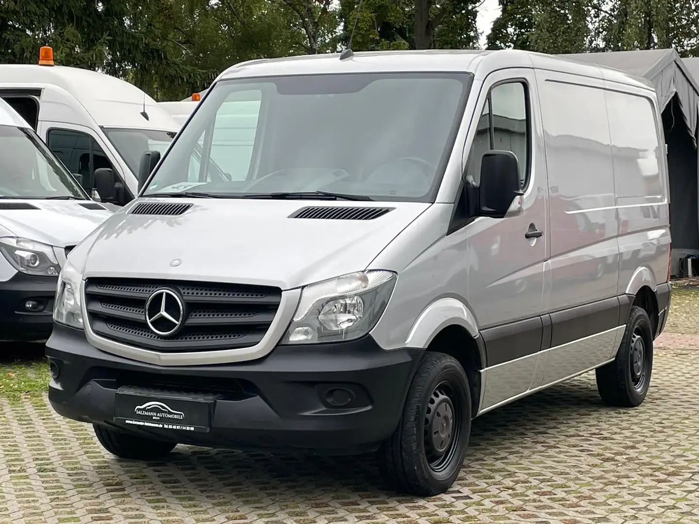 Mercedes-Benz Sprinter 313 CDI//L1/H1//KLIMA//AHK//1.H//TOP// Argent - 2