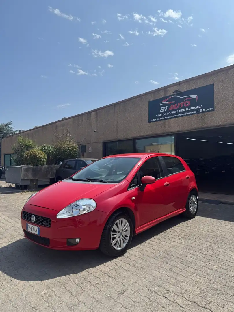 Fiat Grande Punto Grande Punto 1.3 MJT 75 CV 5 porte Active Rosso - 1