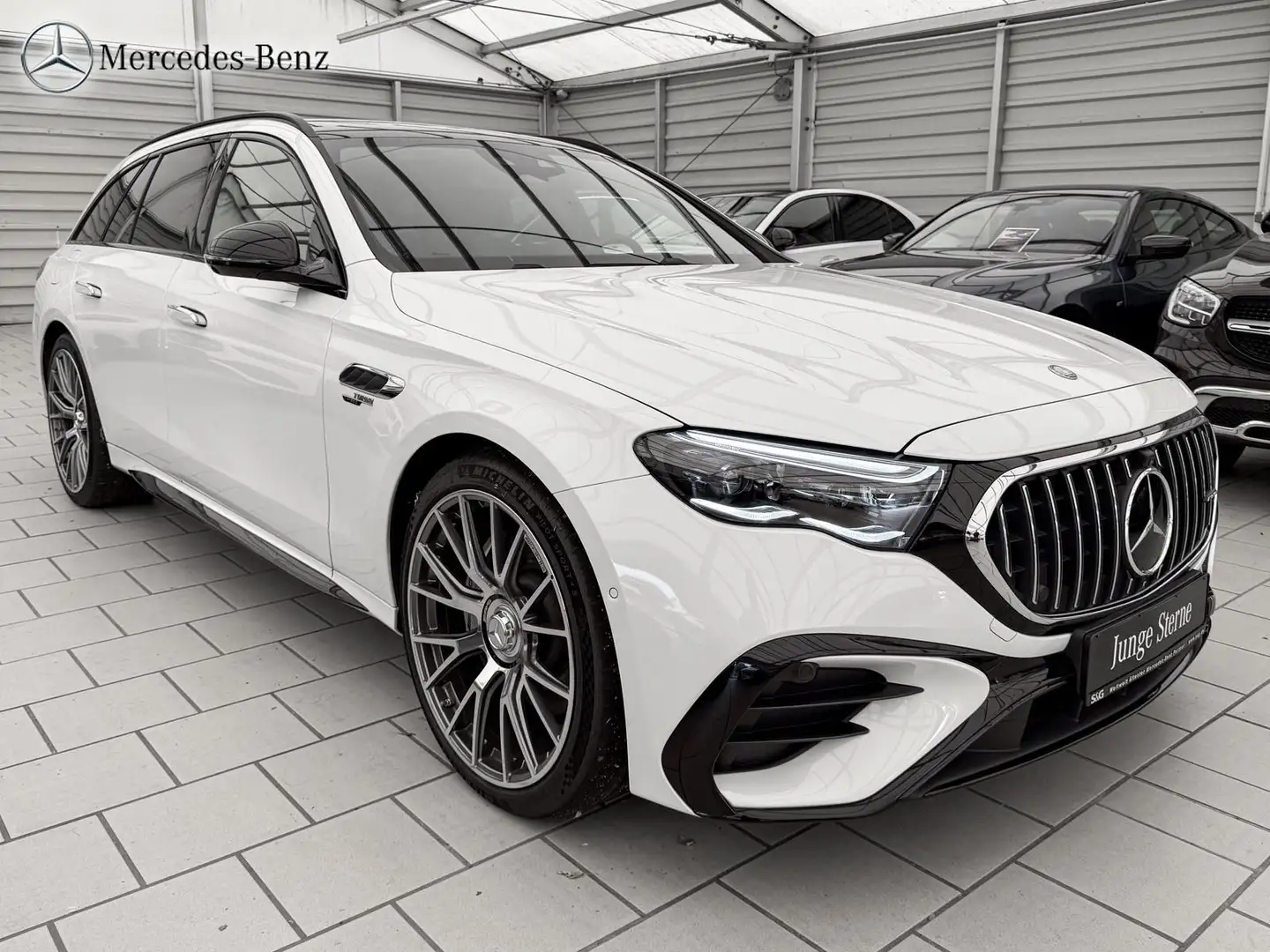 Mercedes-Benz E 53 AMG Hybrid 4M+Massage+SUPERSCREEN+Pano Weiß - 2