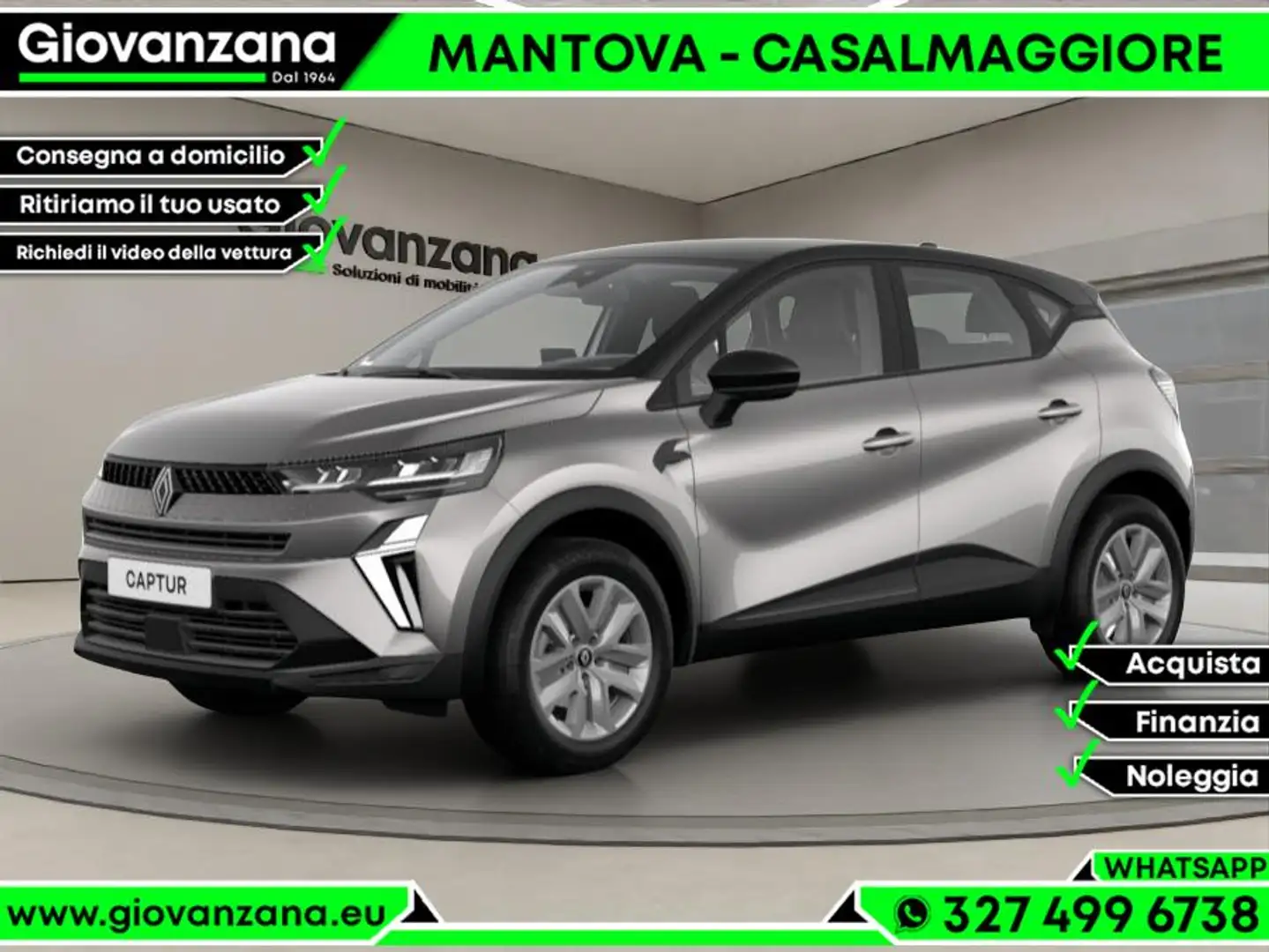 Renault Captur 1.0 GPL Evolution 100cv PRONTA CONSEGNA Gris - 1