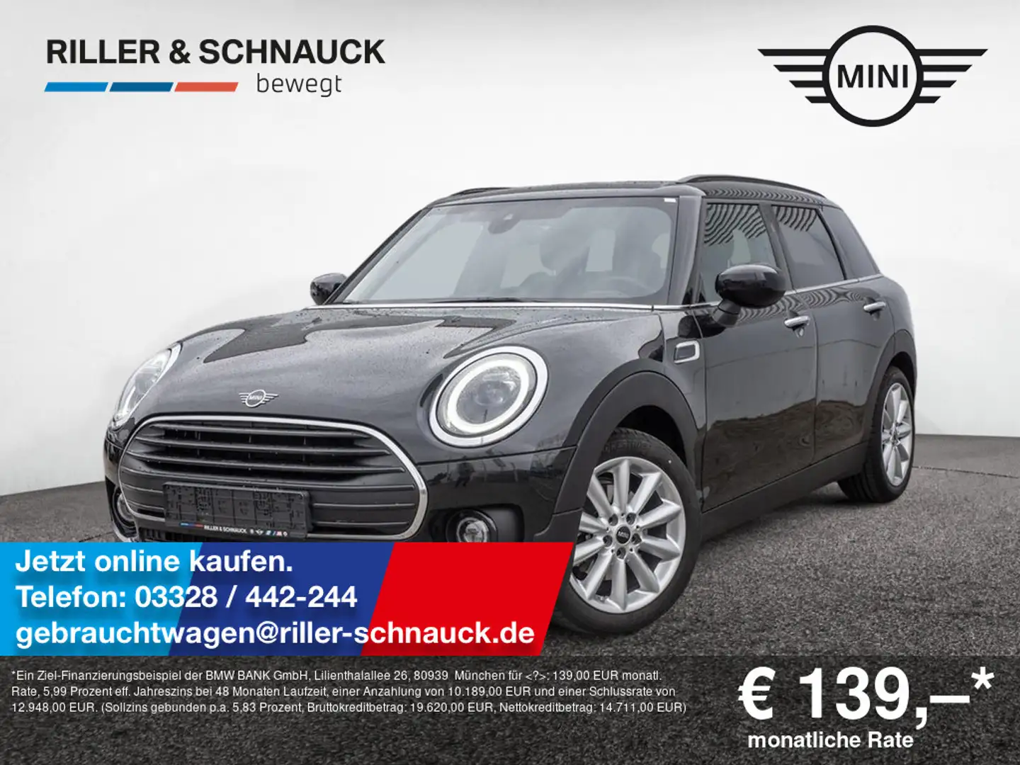 MINI Cooper Clubman Negro - 1