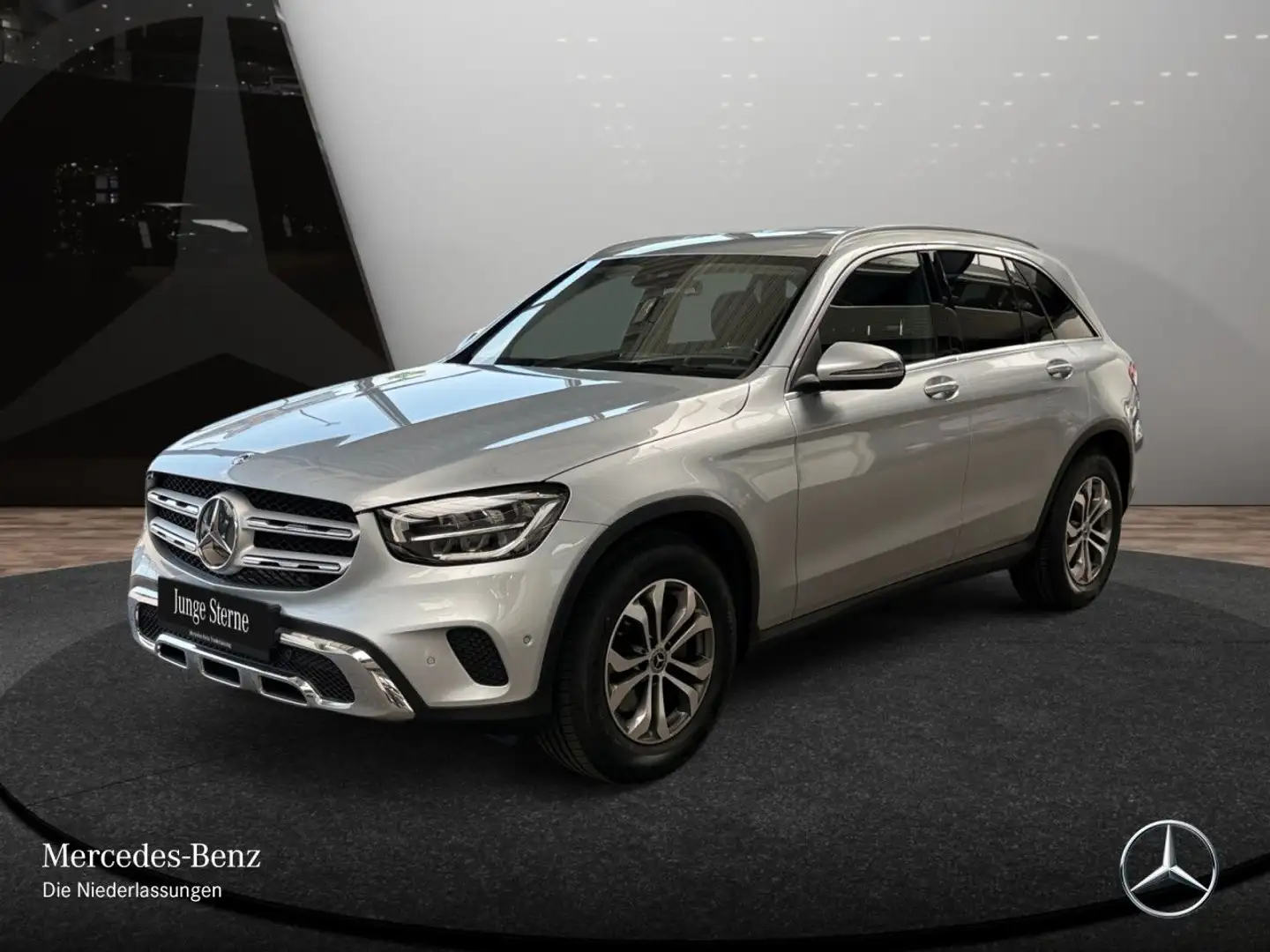 Mercedes-Benz GLC 220 GLC 200 d 4M AHK+LED+STHZG+KAMERA+KEYLESS+9G Argento - 2