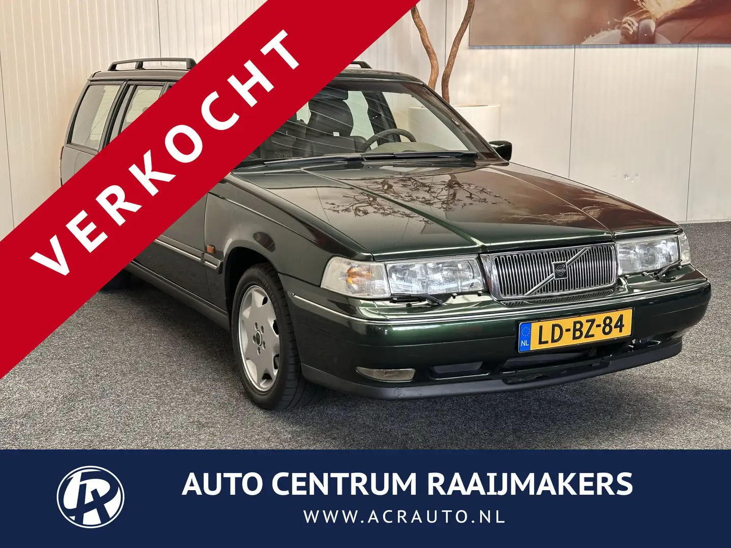 Volvo 960 2.5 UNIEK !!!! YOUNGTIMER ZEER MOOI !!! 6 CILINDER Green - 1