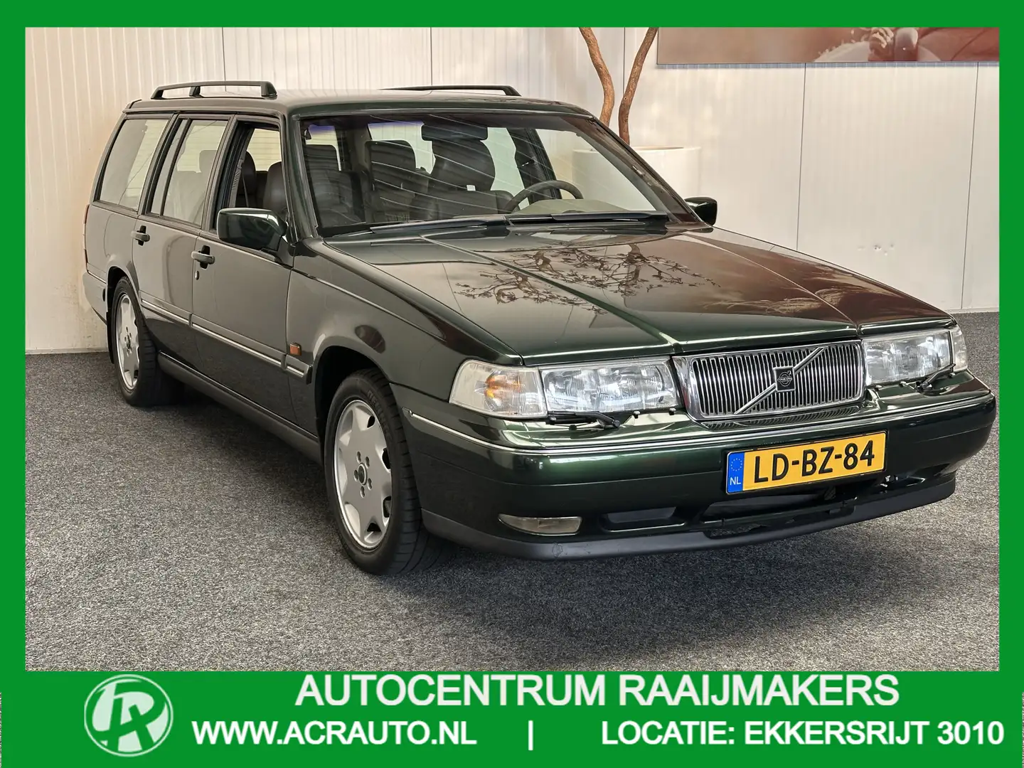 Volvo 960 2.5 UNIEK !!!! YOUNGTIMER ZEER MOOI !!! 6 CILINDER Groen - 1