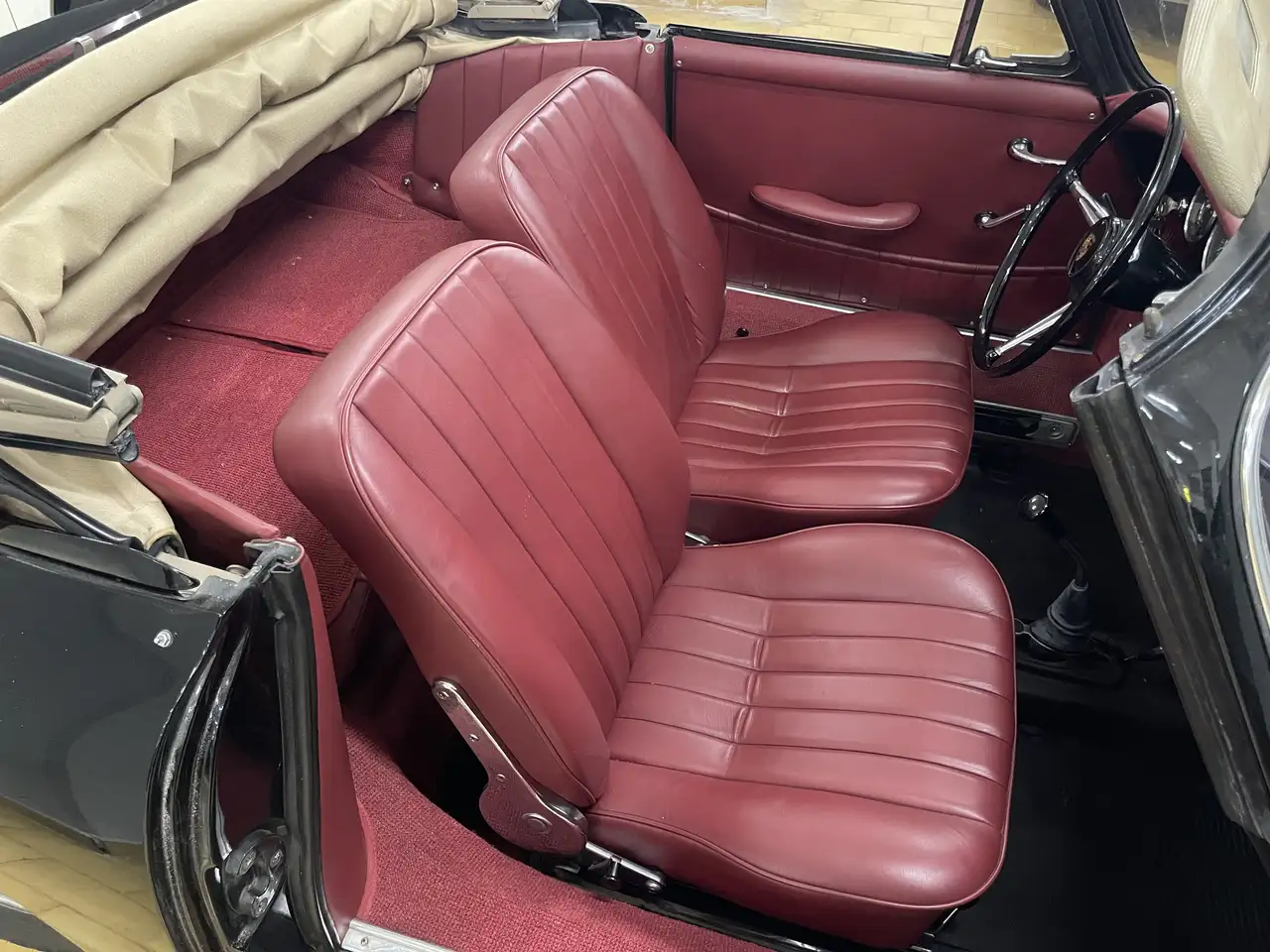 Porsche 356 C Cabrio 75hp, foto 9