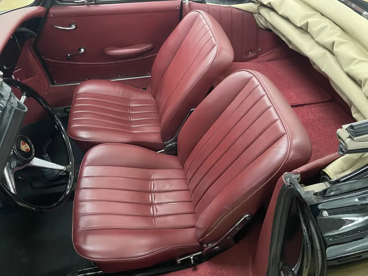 Porsche 356 C Cabrio 75hp, foto 8