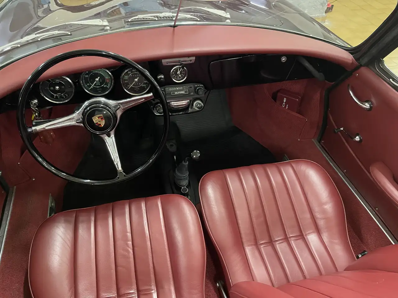 Porsche 356 C Cabrio 75hp, foto 7