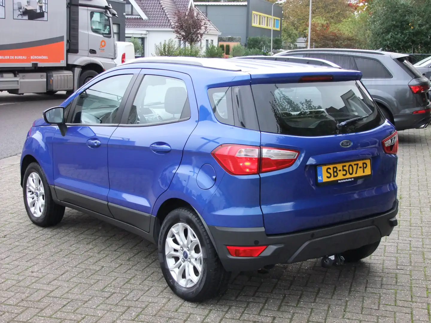 Ford EcoSport 1.0 EcoBoost Titanium , Trekhaak , Pdc , Climate c Blauw - 2