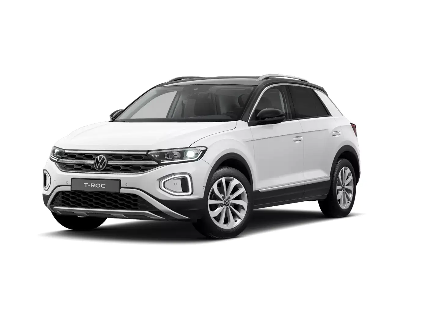 Volkswagen T-Roc 1.5 TSI DSG Style EASY-OPEN/RFK/KESSY/5J.G Blanc - 2