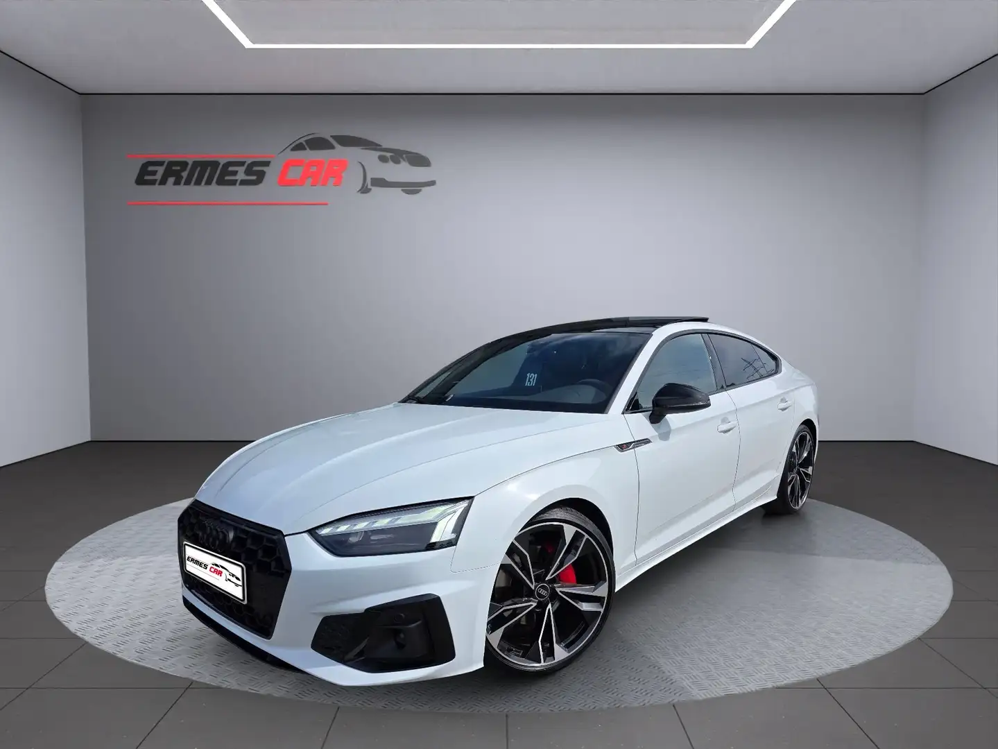 Audi A5 SPB S LINE S-TRONIC COMPETITION PELLE PANO KAMERA Blanc - 1
