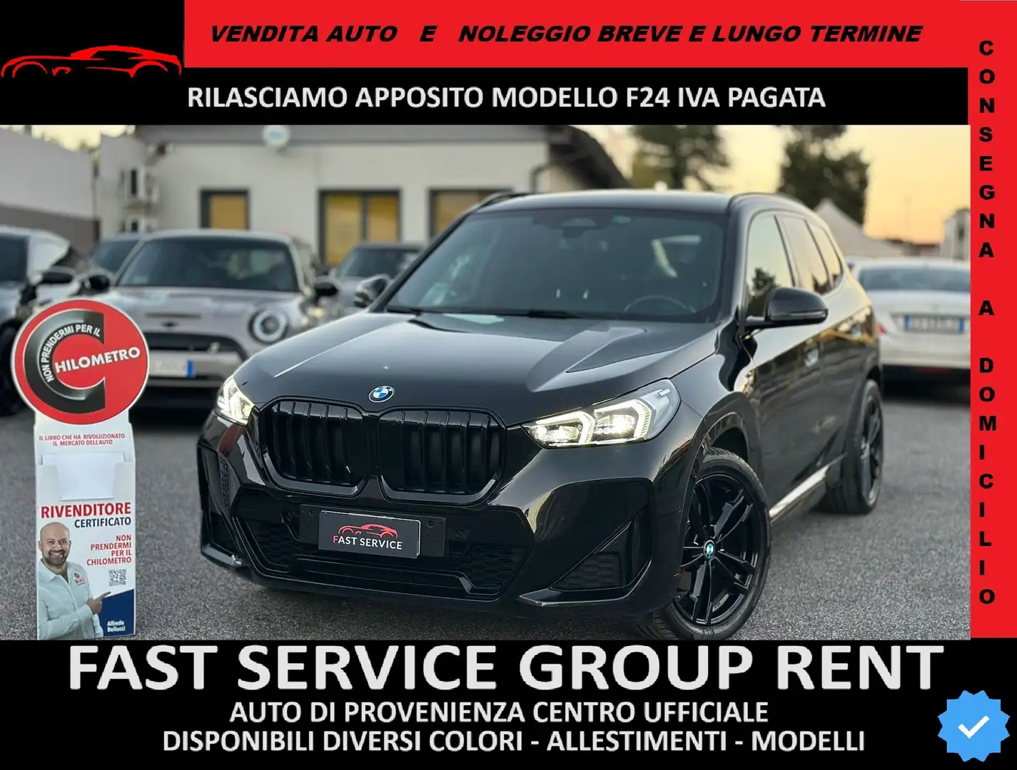 BMW X1 X1 sdrive18d MSport M SPORT TELECAMERA HARMAN Zwart - 1