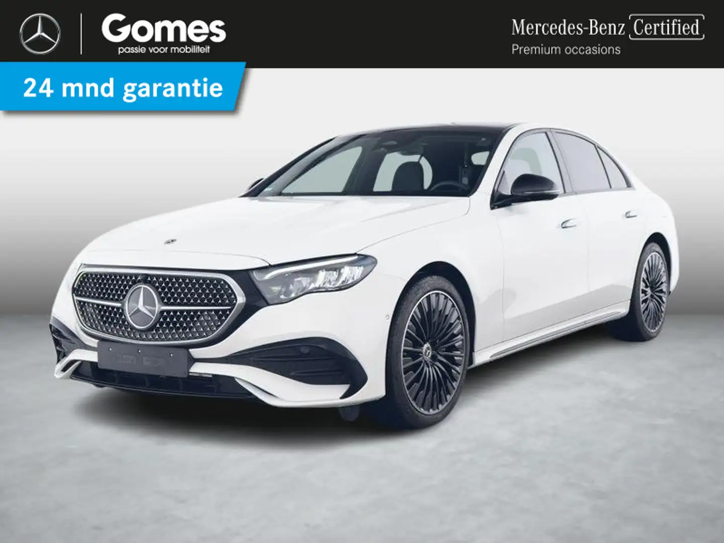 Mercedes-Benz E 300 e AMG Line Blanc - 1