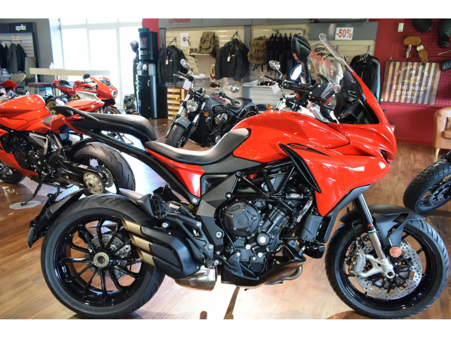 MV Agusta Turismo Veloce 800 Rabaissée 60 mm Roşu - 1