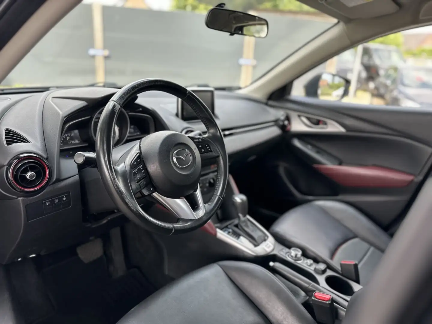 Mazda CX-3 2.0 SAG 150PK GT-M 4WD AUTOMAAT*CAMERA*STVW*LEDER* Noir - 2
