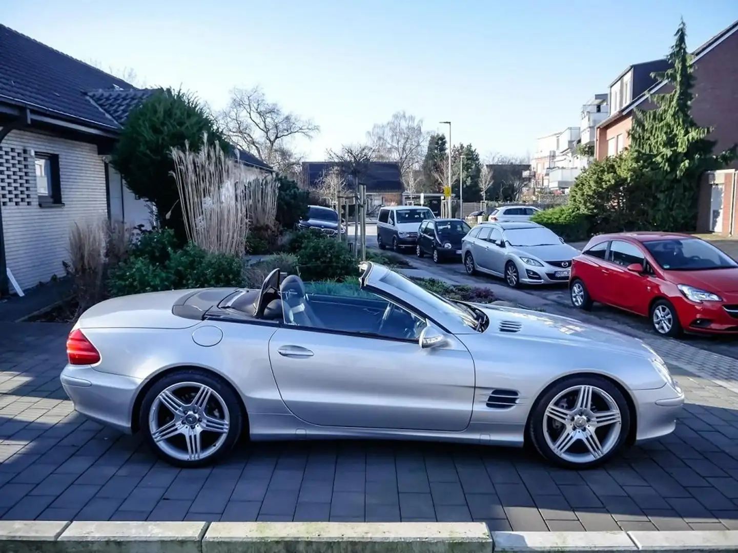 Mercedes-Benz SL 350 Mercedes Benz R230 SL350 Zilver - 2