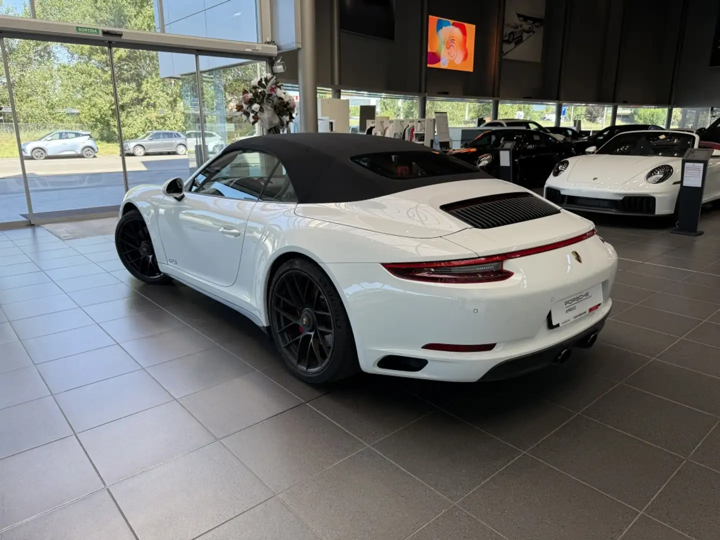 Porsche 991 Carrera 4 GTS Cabriolet PDK Blanco - 2