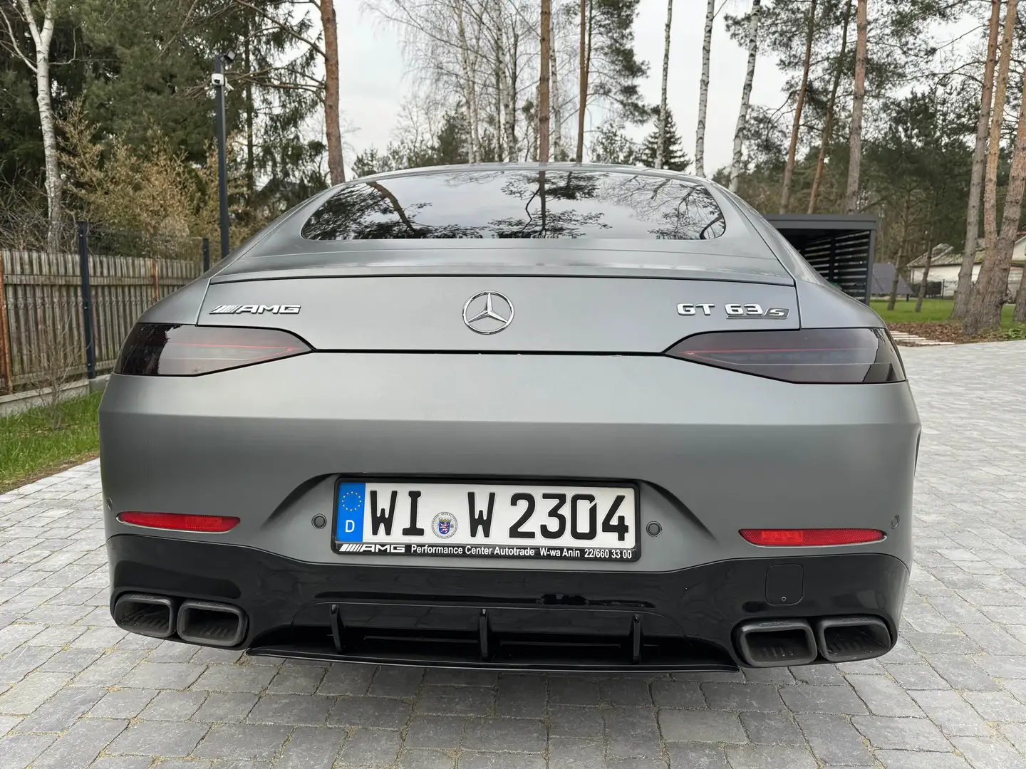 Mercedes-Benz S 63 AMG S 63 AMG L 4Matic  AMG Speedshift 9G-MCT Szary - 2