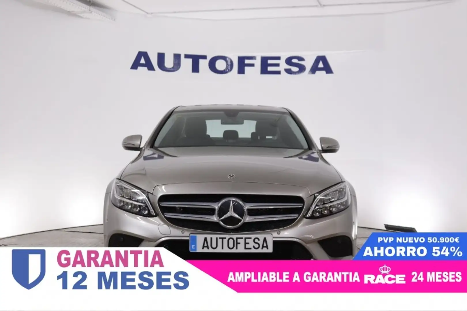 Mercedes-Benz C 180 HYBRID AVANTGARDE 96 184cv AUTO 4P # NAVY Šedá - 2