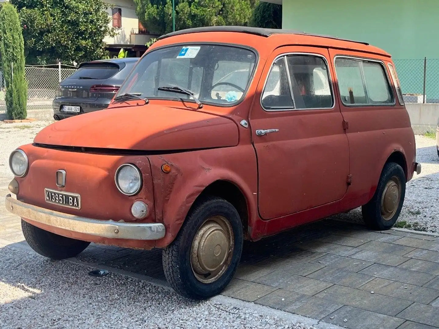 Fiat 500 Giardiniera Rot - 1