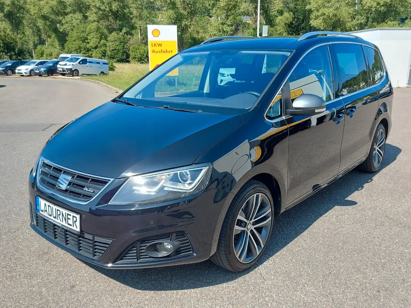 SEAT Alhambra FR-Line 2,0 TDI *XENON+AHK+7-SITZER* Schwarz - 2