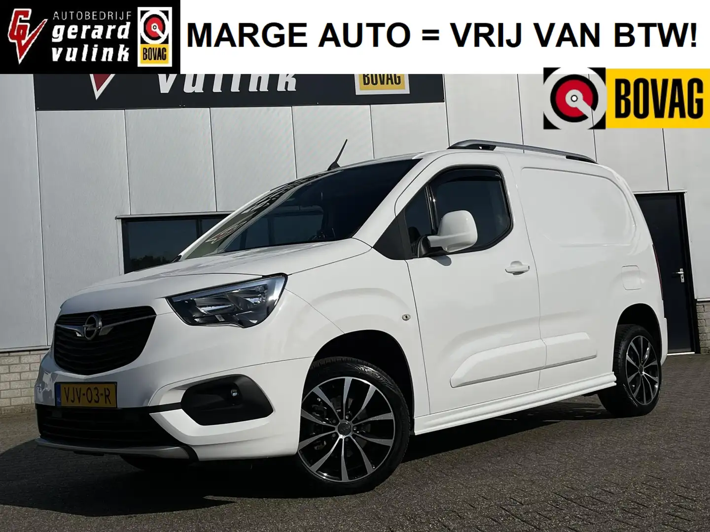Opel Combo 1.2 Turbo L1H1 Edition CRUISE STOEL-STUUR-VERW PDC Wit - 1
