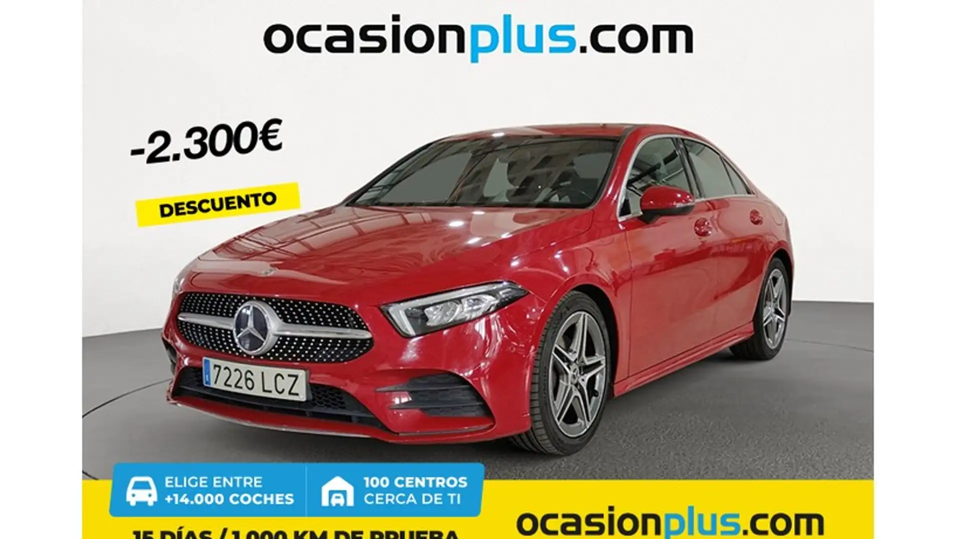 Mercedes-Benz A 180 180d Sedán 7G-DCT Rojo - 1