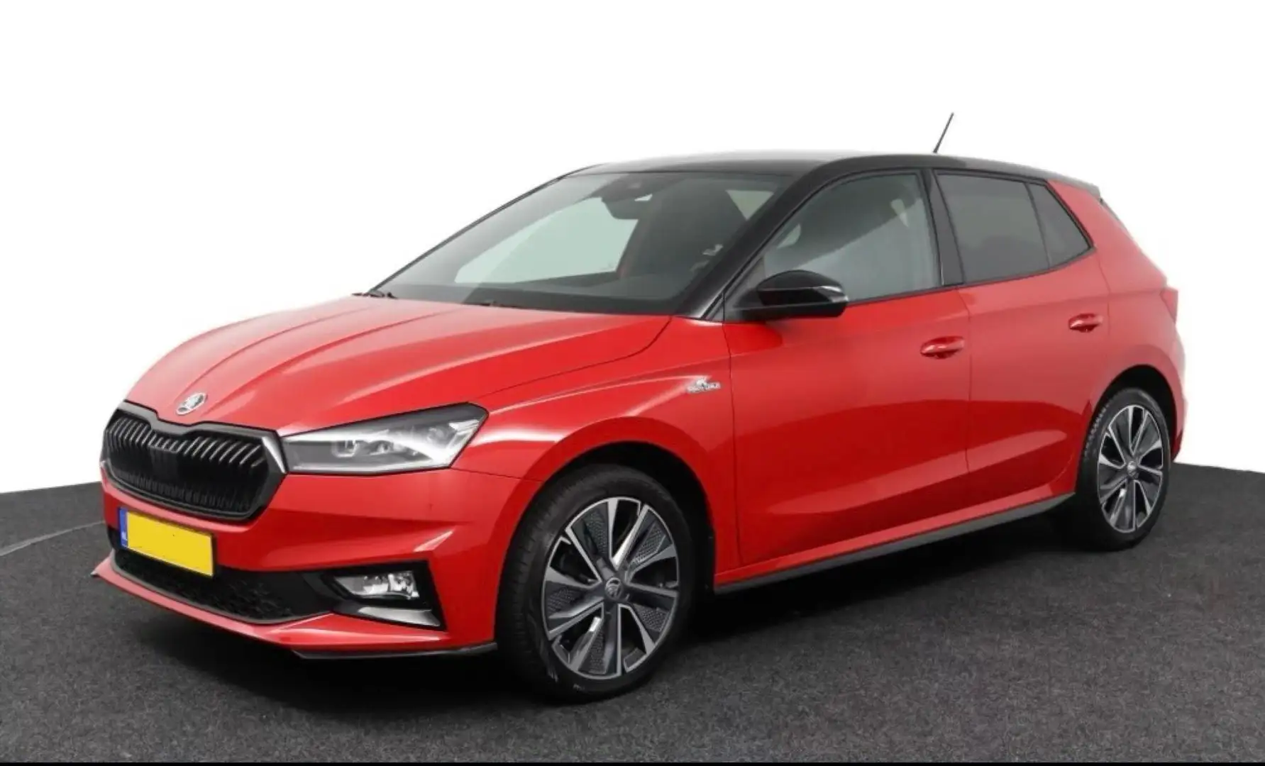 Skoda Fabia 1.0 TSI Monte Carlo Automaat | Navigatie via App | Rouge - 1