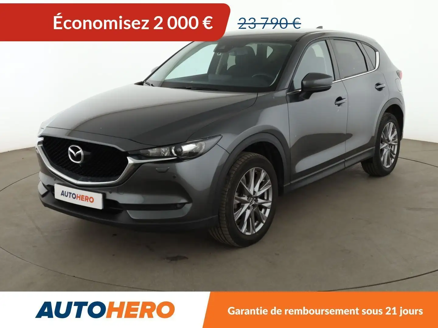 Mazda CX-5 2.2 Skyactiv-D Dynamique 4x2 Gris - 1
